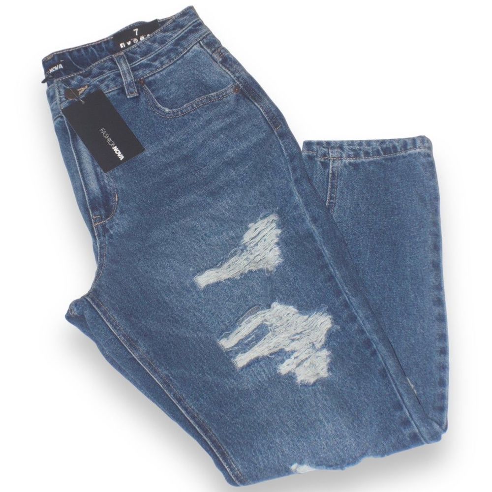 Fashion Nova boyfriend skinny jeans size 7